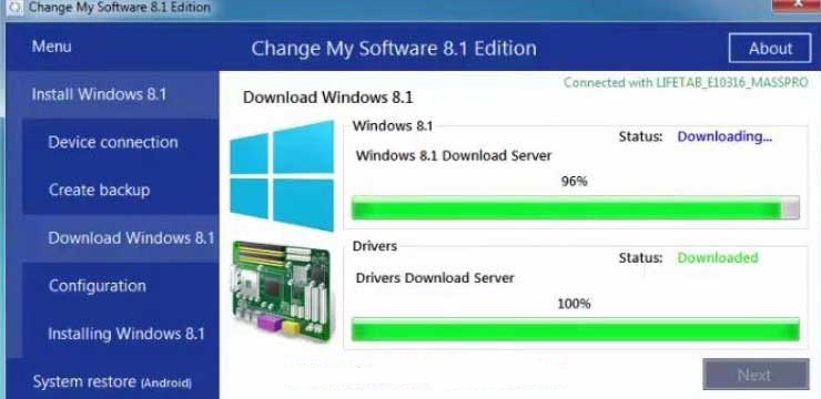 Change My Software 8. 1 Edition Download